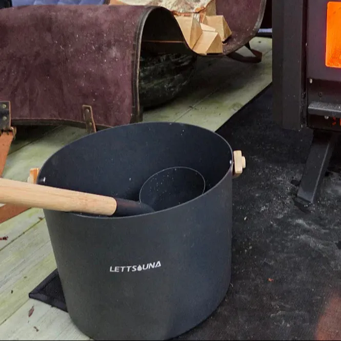 Hovedbilde Vannbøtte og øse Lettsauna