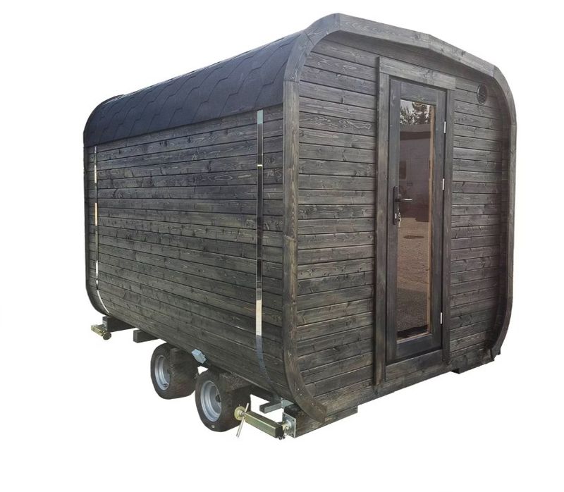 Badstue - Glød på tilhenger - Eldsmedjan